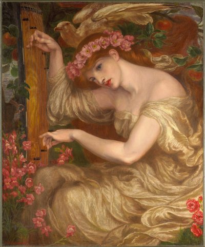 海のしぶき 作： Dante Gabriel Rossetti