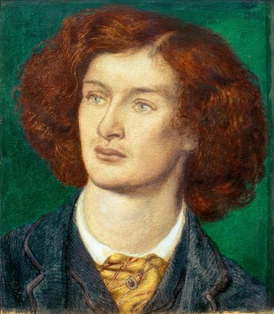 アルジャーノンチャールズスウィンバーン 作： Dante Gabriel Charles Rossetti