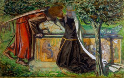 アーサーの墓 作： Dante Gabriel Charles Rossetti