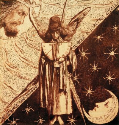 ダンティス・ラブ 作： Dante Gabriel Charles Rossetti
