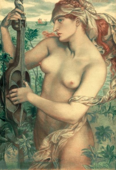 リゲイアサイレン 作： Dante Gabriel Charles Rossetti