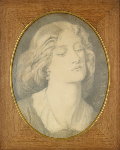 ルイーザ・ルース・ハーバート、1858年 作： Dante Gabriel Rossetti
