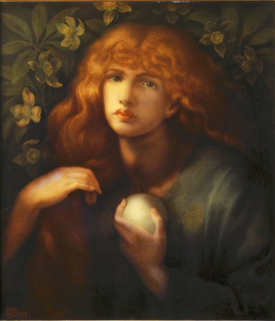 マグダラのマリア 作： Dante Gabriel Rossetti