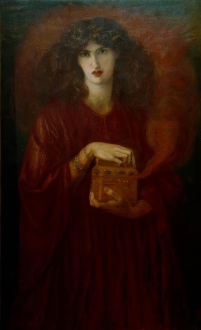 パンドラ 作： Dante Gabriel Charles Rossetti