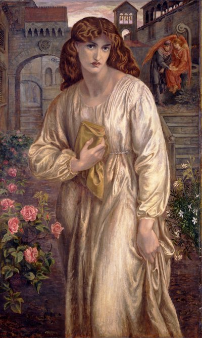 ベアトリスの挨拶 作： Dante Gabriel Rossetti
