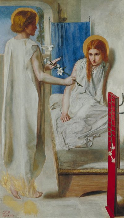 作： Dante Gabriel Rossetti