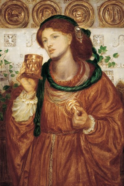 愛のカップ 作： Dante Gabriel Rossetti