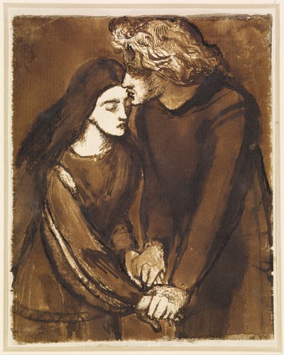 ふたりの恋人 作： Dante Gabriel Rossetti