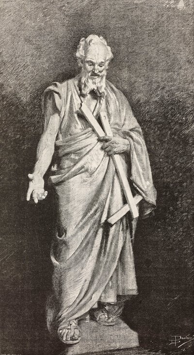 聖トマス像 作： Dante Paolocci