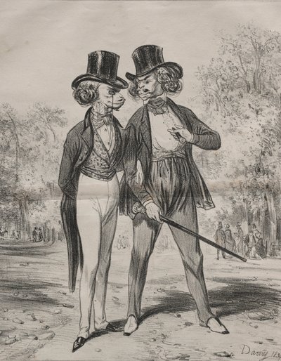 信じられないほどの改造。 オータムライオンズ、1839年。 作： Darny