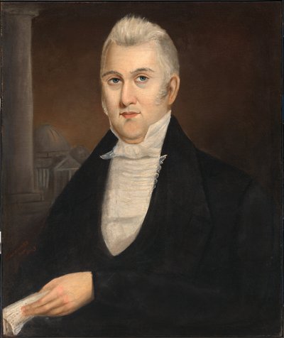 ジョン・ミドルトン・クレイトン、1843年。 作： David Acheson Woodward