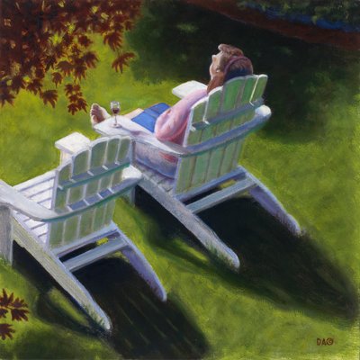 Souler Energy, 2012（キャンバスボードに油彩） 作： デビッド・アルセノー