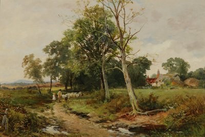 ウスターシャーレーンのシーン、1904年頃 作： David Bates