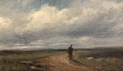 ブロードヒースコモン、1875年 作： David Bates