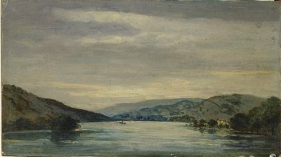 コニストン・ウォーター、1838年 作： David Charles Read