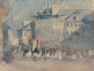 宗教的な行進 作： David Cox