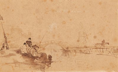 キャッチの持ち込み（インクとウォッシュ） 作： David Cox