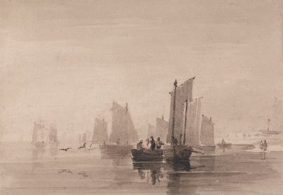ヘイスティングスでの釣り 作： David Cox