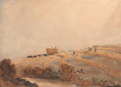 干し草作り 作： David Cox