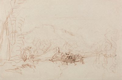 川のシーン 作： David Cox