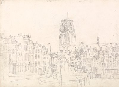 ロッテルダム：聖ローレンス教会 作： David Cox