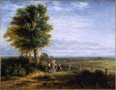 ひばり、1849 作： David Cox