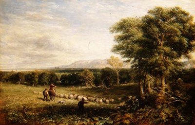 The Vale of Clwyd 作： David Cox