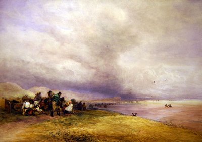 ウルバーストーン・サンズ（水彩・紙） 作： David Cox