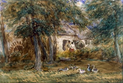 水車 作： David Cox