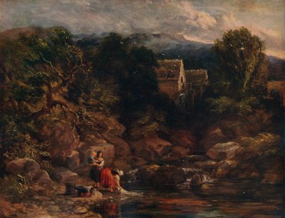 パンディミル、1843年 作： David Cox the elder