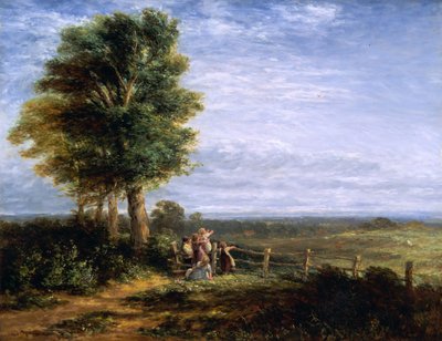 ひばり、1849年。 作： David Cox the elder