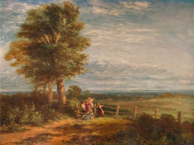 ひばり、1849 作： David Cox the elder