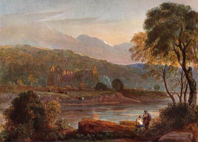 「ティンターン修道院」、c1840 作： David Cox the elder