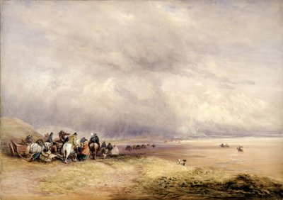 ウルバーストン・サンズ、1835年。 作： David Cox the elder