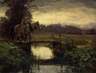 灰色の朝 作： David Farquharson