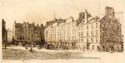 グリーンマーケット、ダンディー 作： David Foggie