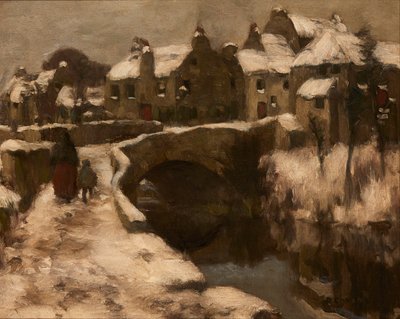 ダンロップ、ウィンター（キャンバスに油彩） 作： David Gauld