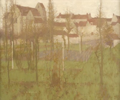 川からのグレズ、1896年頃 作： David Gauld