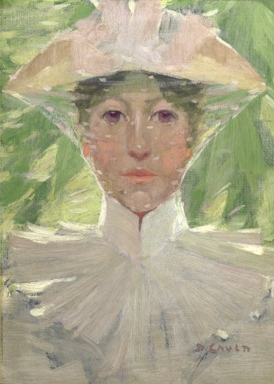 新しいボンネット、1893-94年 作： David Gauld