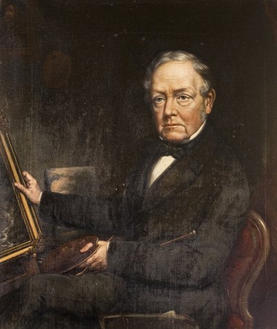 自画像、1868年頃 作： David Gee
