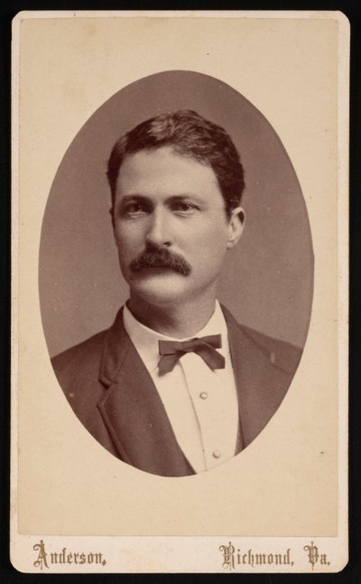 ジョージ・ワシントン・カスティス・リーの肖像 1832-1913, 1876. 作： David H. Anderson