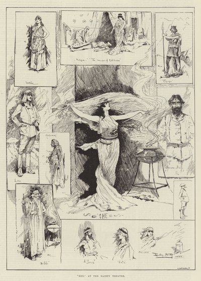 彼女はゲイエティ劇場で 作： David Hardy