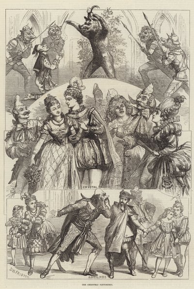 クリスマスのパントマイム 作： David Henry Friston