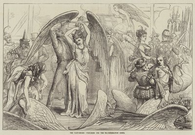 パントマイム、変身シーンの準備 作： David Henry Friston