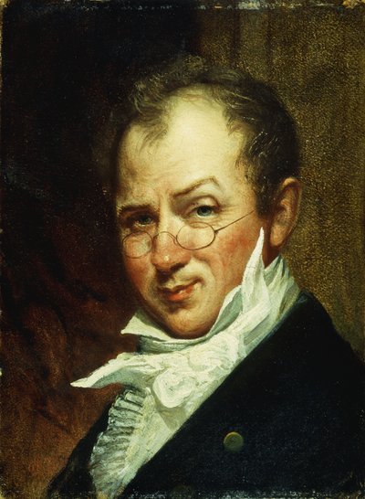 コロニアルドレスの自画像、1874 作： David Johnson