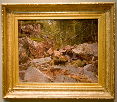 研究、ノースコンウェイ、ニューハンプシャー、1851年。 作： David Johnson