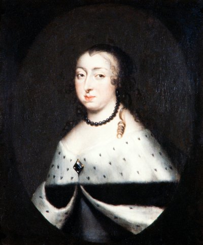 ヘートヴィヒ・エレオノーラ、スウェーデンの王太后、1661年頃（キャンバスに油彩） 作： David Klöcker Ehrenstrahl