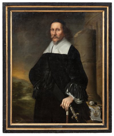 ゲオルク・スティエルンヒェルム（1598-1672）、国立古物研究官、国立公文書館長、詩人、1663年 作： デビッドクレッカービームオブオナー