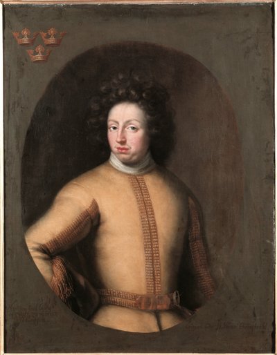 カール11世、1655-1697年、スウェーデン王、ツヴァイブリュッケン宮中伯 作： デビッドクレッカービームオブオナー