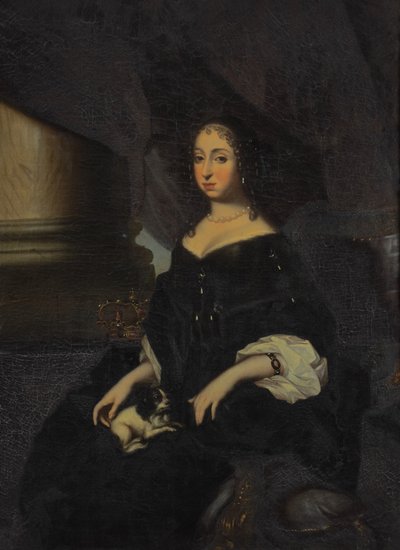 ホルシュタイン＝ゴットルプのヘドヴィグ・エレオノーラ（1636-1715）の肖像画 label QS:Lsv,"『ヘドヴィグ・エレオノーラ像』label QS:Len,「ホルシュタイン＝ゴットルプのヘドヴィグ・エレオノーラ（1636-1715）の肖像」 作： David Klöcker Ehrenstrahl